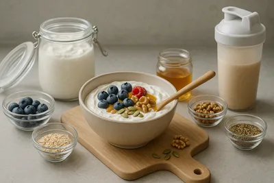 Kvarg og trening – timing og mengde